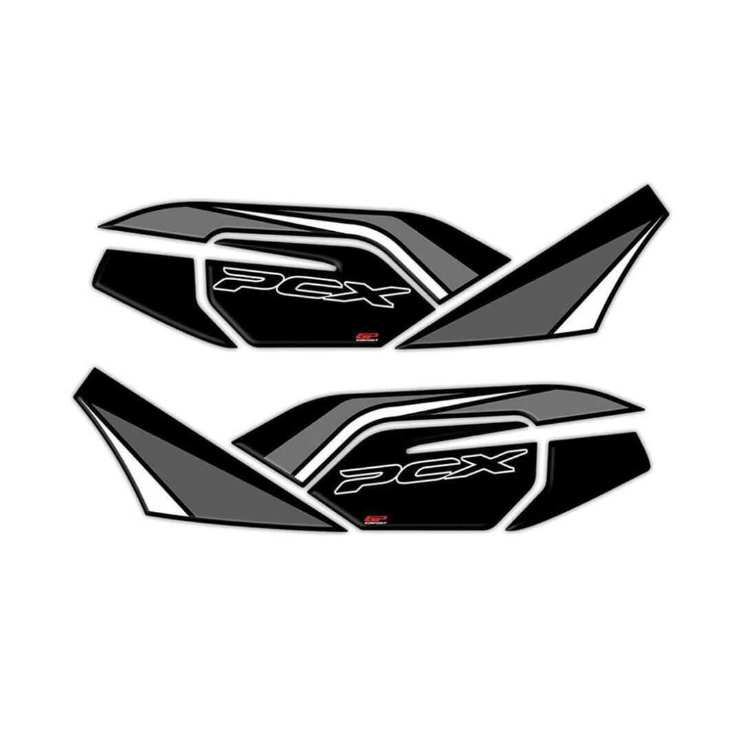 GP Kompozit GP Kompozit Honda PCX 125 2021-2022 Uyumlu Yan Alt Ayak Pad Gri GP09330600802007