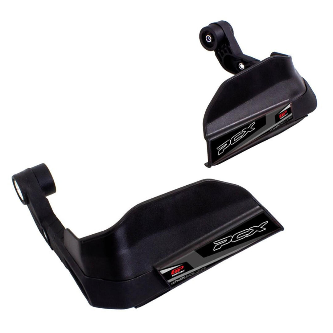 GP Kompozit GP Kompozit Honda PCX 125 / 150 2014-2023 Uyumlu Plastik Elcik Koruma Siyah GP09330800102022