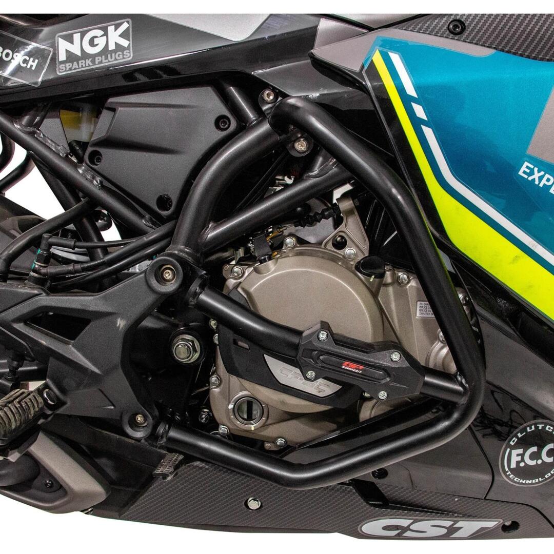 GP Kompozit GP Kompozit CF Moto 250 SR 2020-2023 Uyumlu Motor Koruma Demiri Siyah GP04050100102154