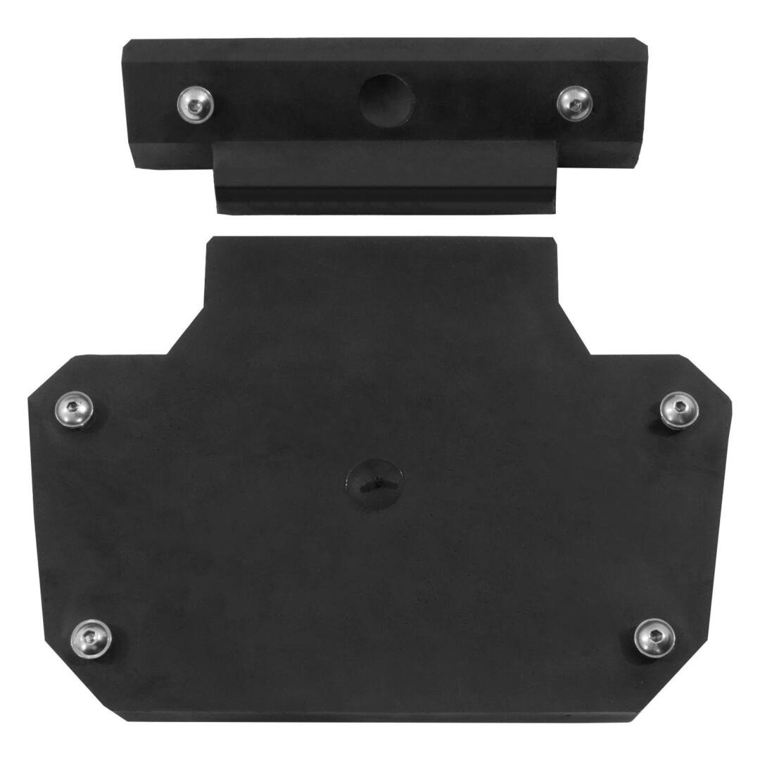 GP Kompozit GP Kompozit Universal 21X20cm Alüminyum Çanta Pedi Siyah GP06010700102026