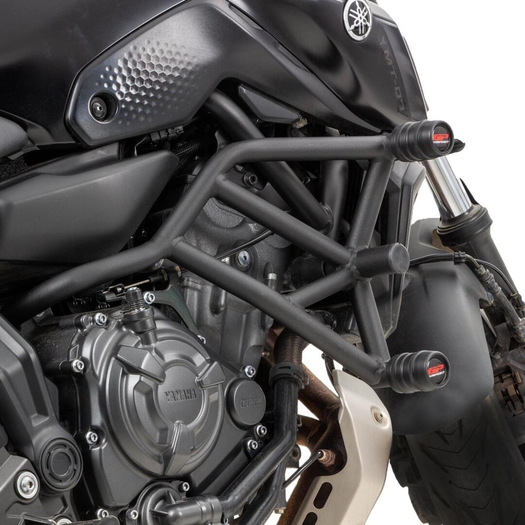 GP Kompozit GP Kompozit Yamaha MT-07 2014-2022 Uyumlu Motor Koruma Demiri Siyah GP19080100102095