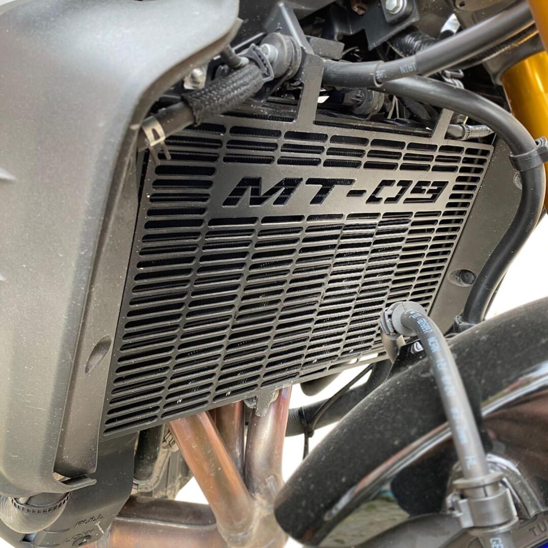 GP Kompozit GP Kompozit Yamaha MT-09 2021-2023 Uyumlu Radyatör Koruma Siyah GP19100200101994