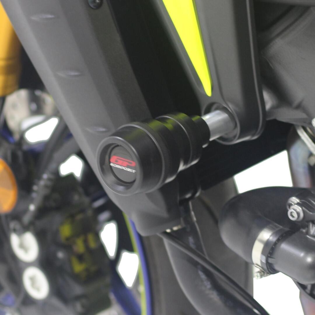 GP Kompozit GP Kompozit Yamaha MT-09 2021-2023 Uyumlu Motor Koruma Takozu Siyah GP19100300101967