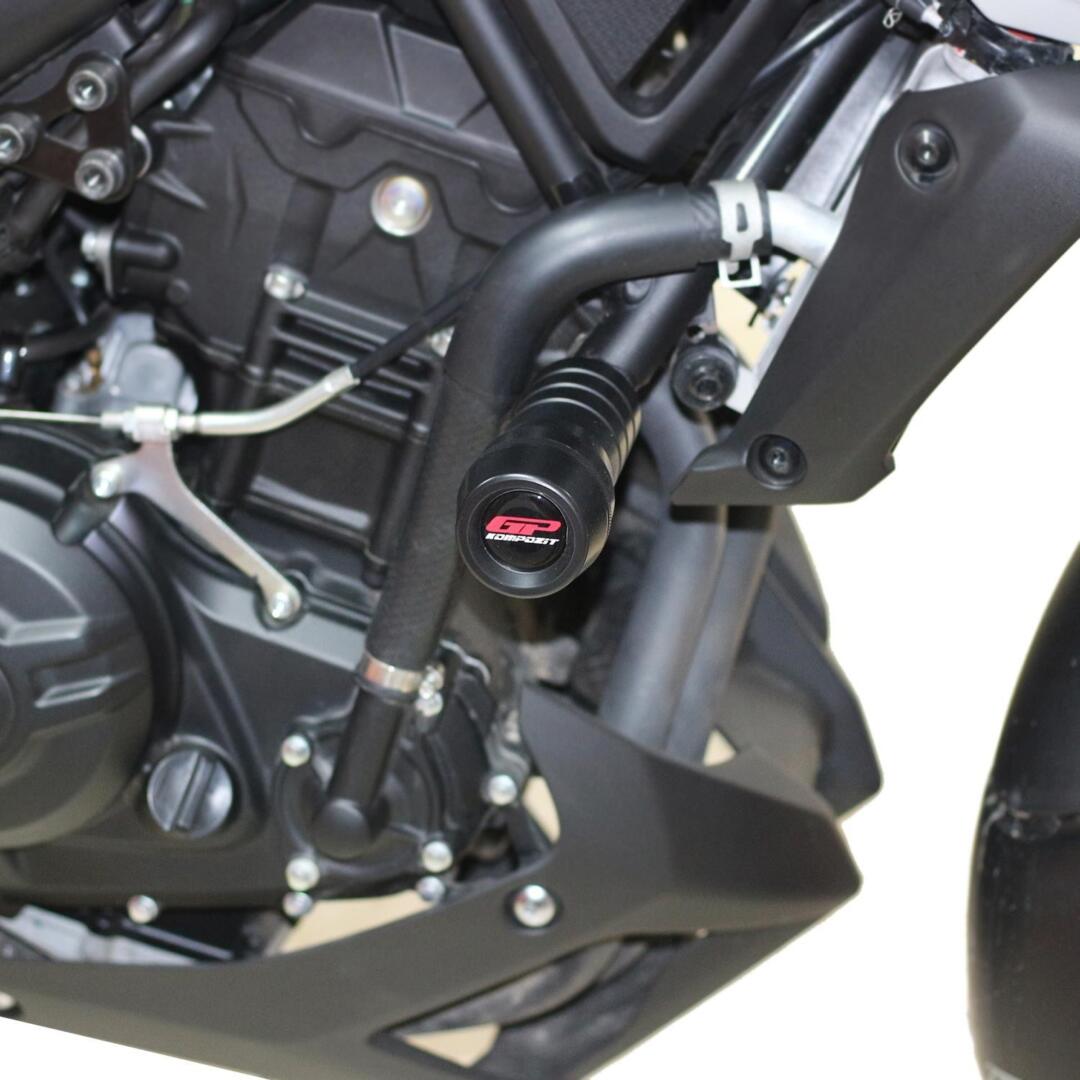 GP Kompozit GP Kompozit Yamaha MT-25 2015-2023 Uyumlu Motor Koruma Takozu Siyah GP19140200100498