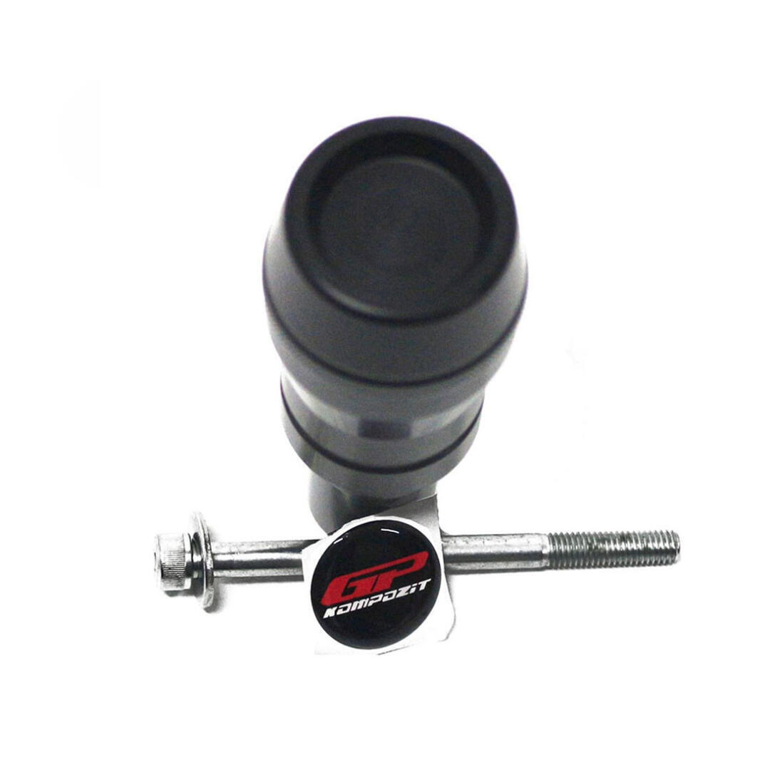GP Kompozit Yamaha MT-25 2015-2022 Uyumlu Egzoz Koruma Takozu Siyah GP19140200101511