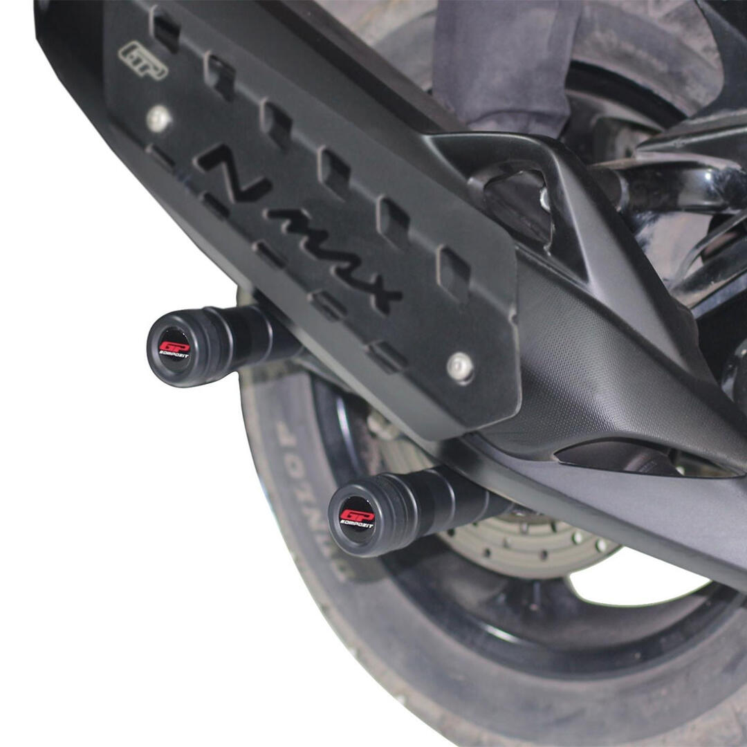 GP Kompozit GP Kompozit Yamaha NMAX 125 / 155 2015-2022 Uyumlu Egzoz Koruma Takozu Siyah GP19160200101214