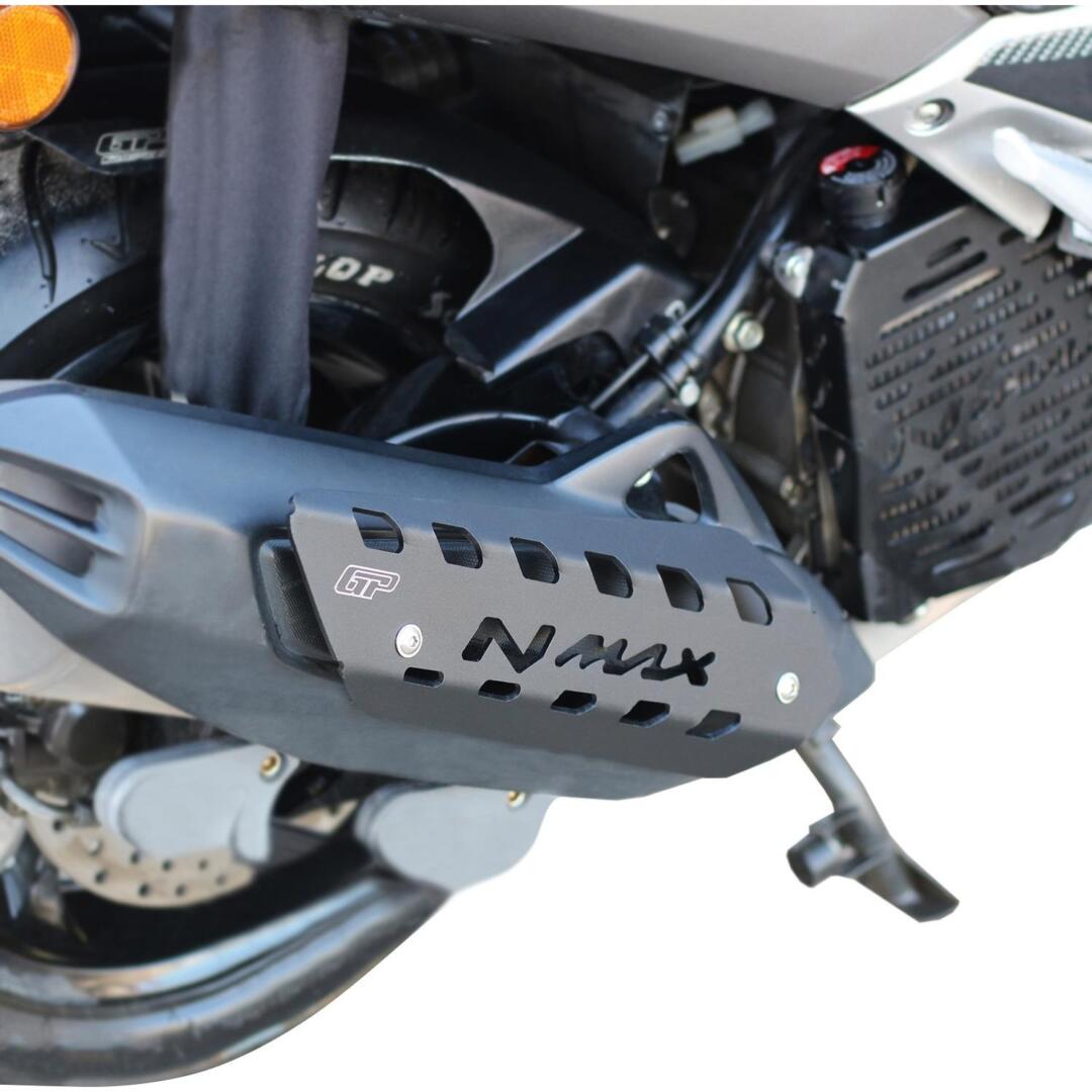 GP Kompozit GP Kompozit Yamaha NMAX 125 / 155 2015-2020 Uyumlu Egzoz Koruma Kapağı Siyah GP19160200101778