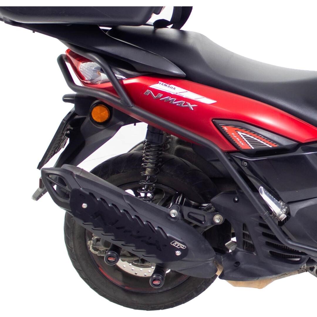 GP Kompozit GP Kompozit Yamaha NMAX 125 / 155 2021 Uyumlu Egzoz Koruma Kapağı Siyah GP19170200102048