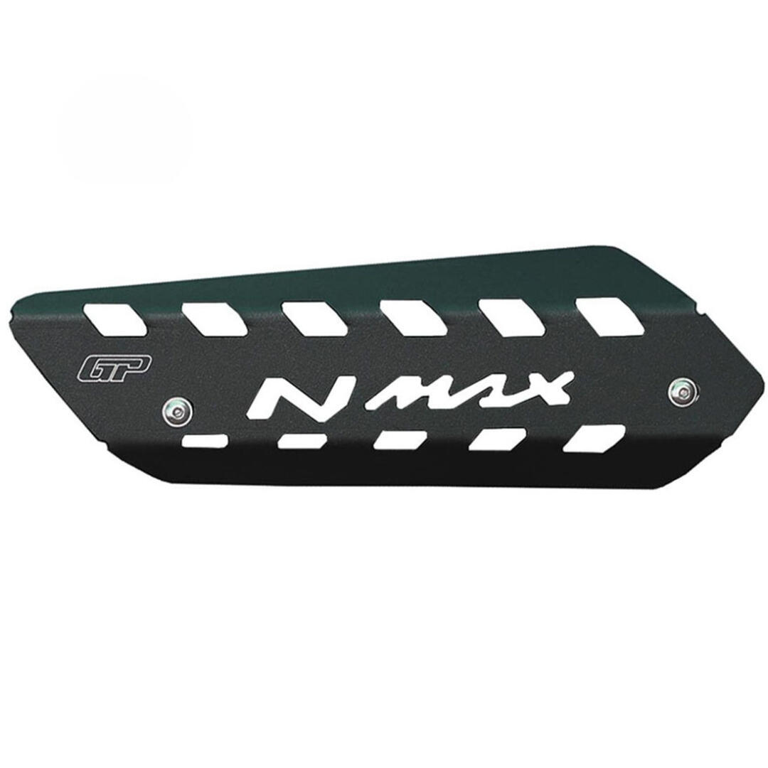 GP Kompozit Yamaha NMAX 125 / 155 2021 Uyumlu Egzoz Koruma Kapağı Siyah GP19170200102048