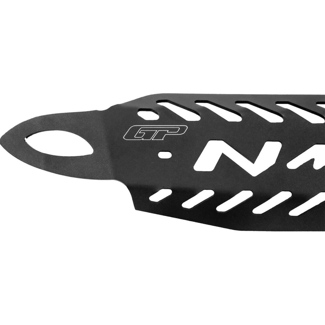 GP Kompozit GP Kompozit Yamaha NMAX 125 / 155 2021 Uyumlu Spor Egzoz Koruma Kapağı Siyah GP19170200102049