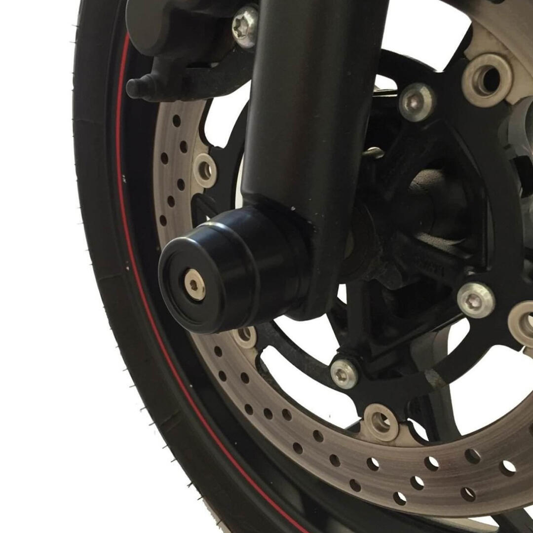 GP Kompozit GP Kompozit Yamaha R25 2015-2022 Uyumlu Ön ve Arka Aks Koruma Takoz Seti Siyah GP19200300100766