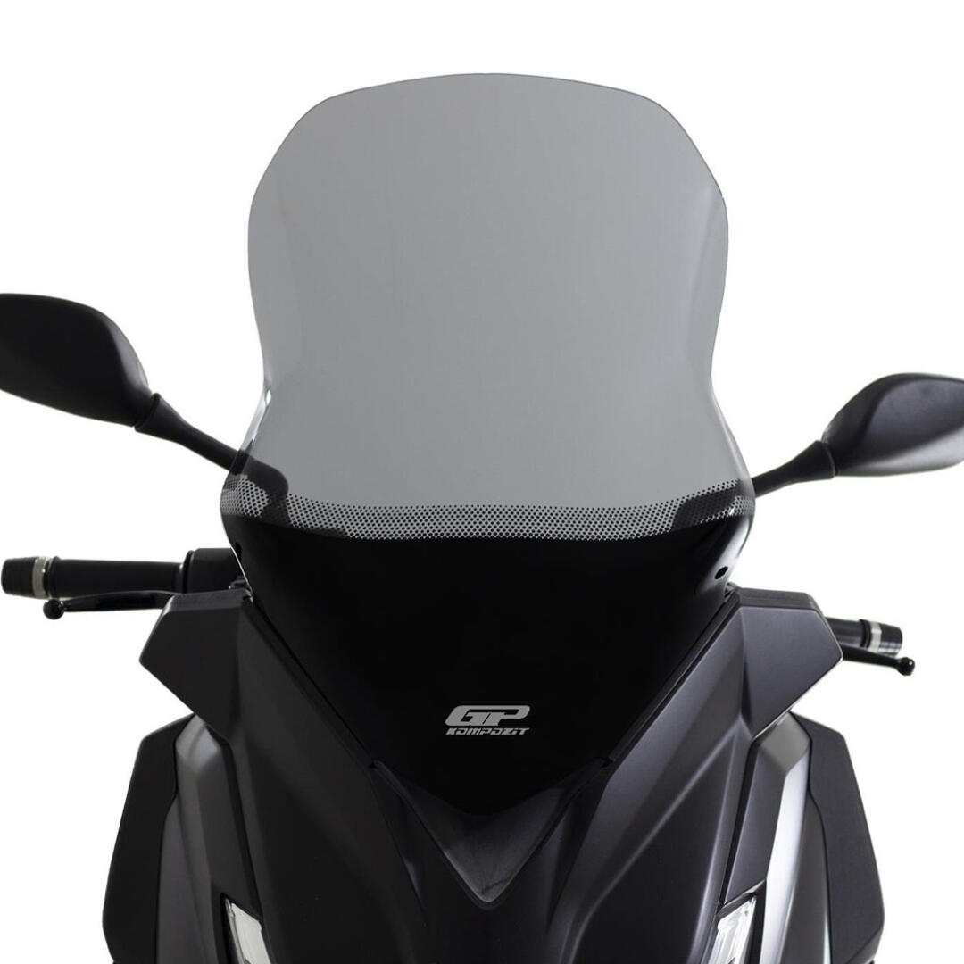 GP Kompozit GP Kompozit Yamaha XMAX 250 / 400 2014-2017 Uyumlu Baskılı Ön Tur Camı Füme 72 cm 8683816006590