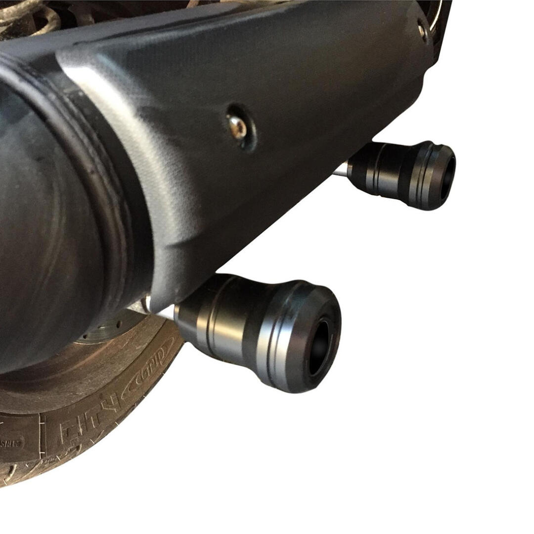 GP Kompozit GP Kompozit Yamaha XMAX 250 / 300 2018-2022 Uyumlu Egzoz Koruma Takozu Siyah GP19330200101486