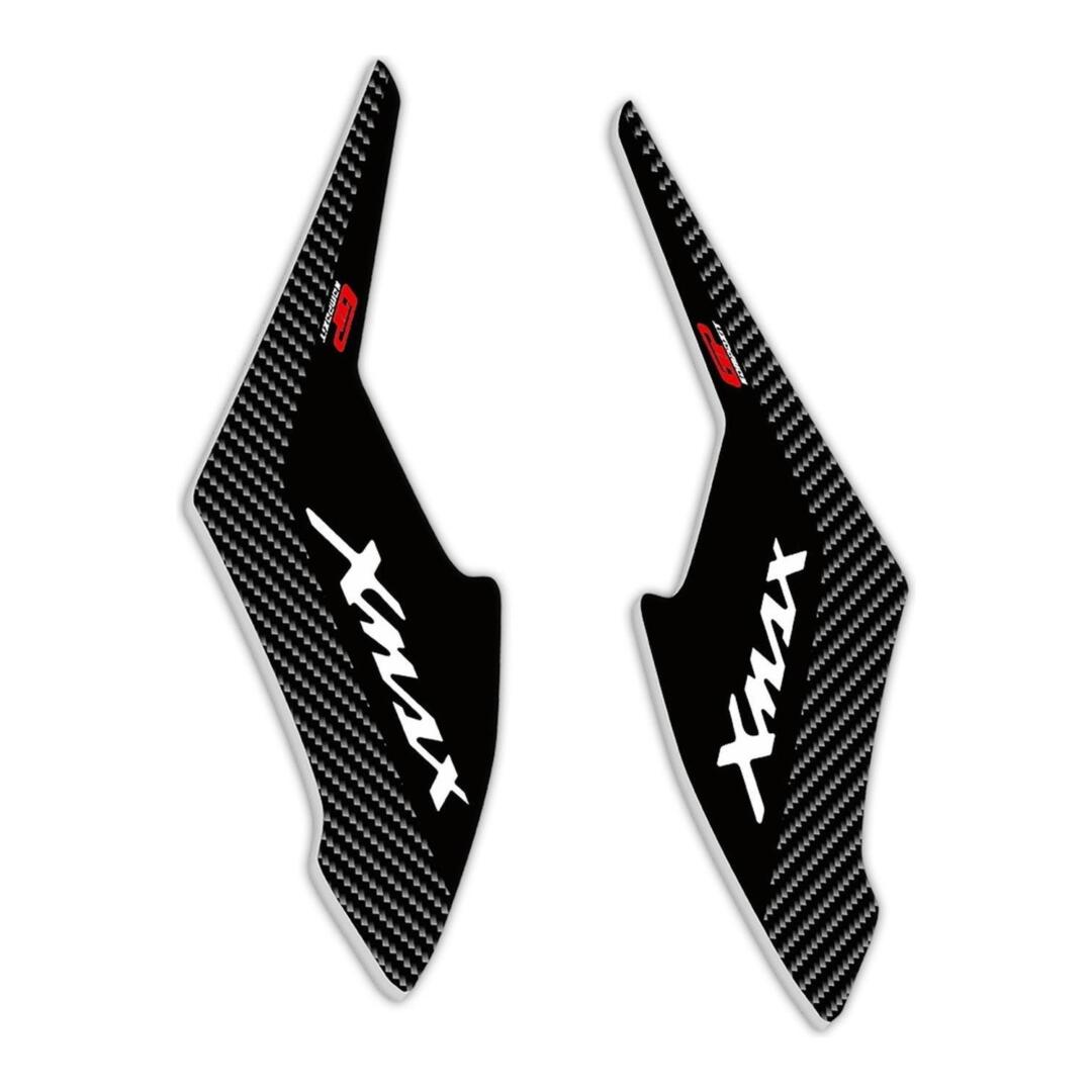 GP Kompozit GP Kompozit Yamaha XMAX 2018-2022 Uyumlu Yan Pad Seti Siyah-Karbon GP19330659301834