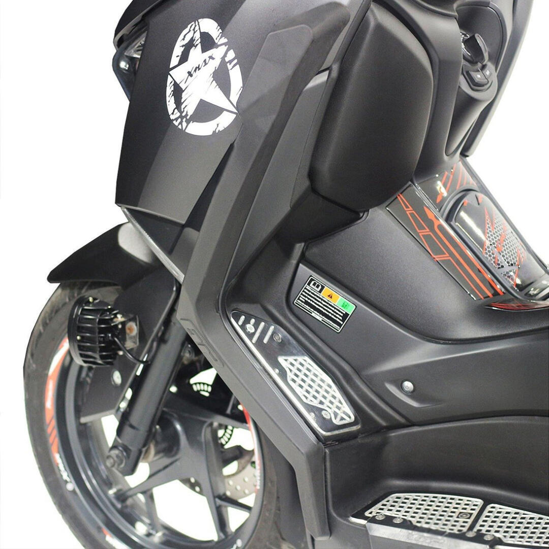 GP Kompozit GP Kompozit Yamaha XMAX 250-400 2018-2022 Uyumlu Bacak Koruma Siyah GP19330700101803