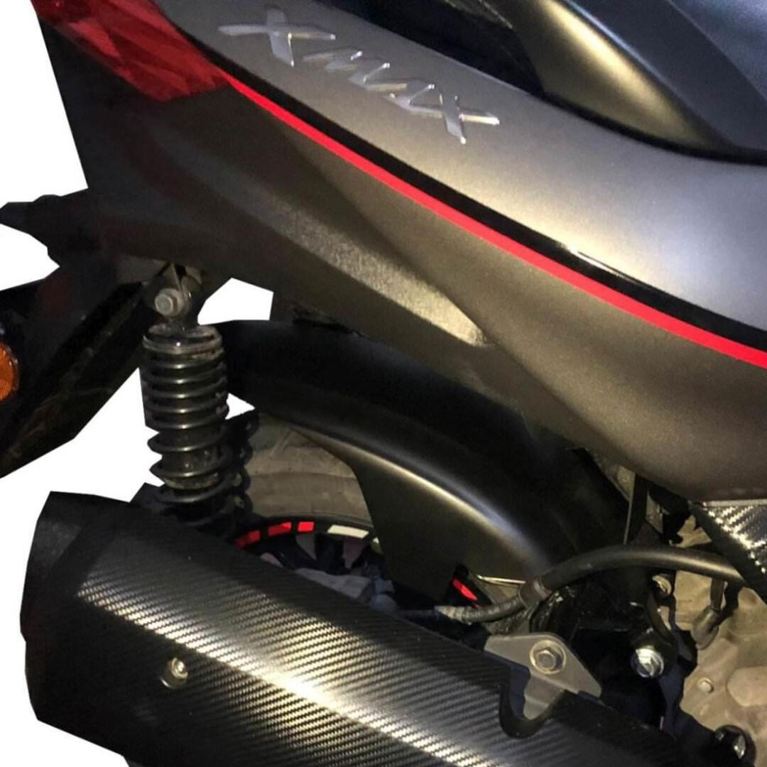 GP Kompozit GP Kompozit Yamaha XMAX 125-250-300 2018-2022 Uyumlu Arka Çamurluk Siyah GP19330800101339