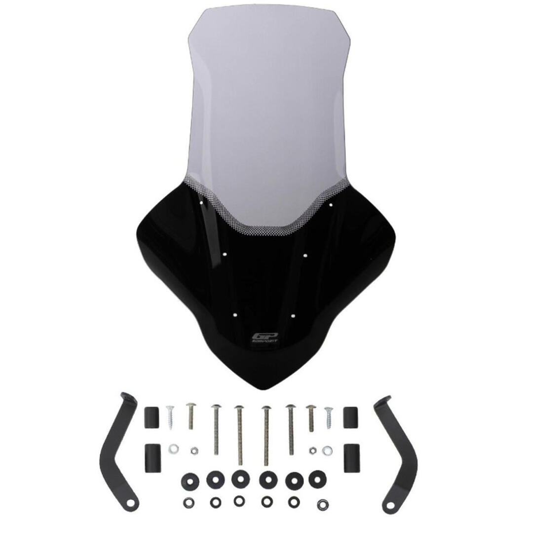 GP Kompozit GP Kompozit Yamaha NMAX 125 / 155 2021- 2023 Uyumlu Elcikli Uzun Tur Camı Füme 82 Cm GP19170401202133