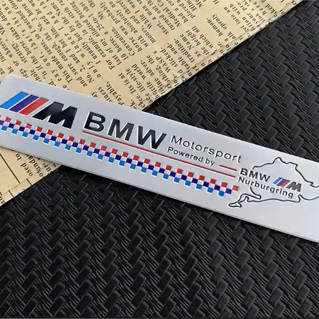 BMW 3D Kabartmalı Alüminyum Arma Sticker