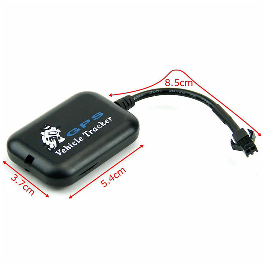 Tracker Bisiklet Motosiklet Gerçek Monitör GPS/GSM/GPRS Mini Araç Zaman İzleme