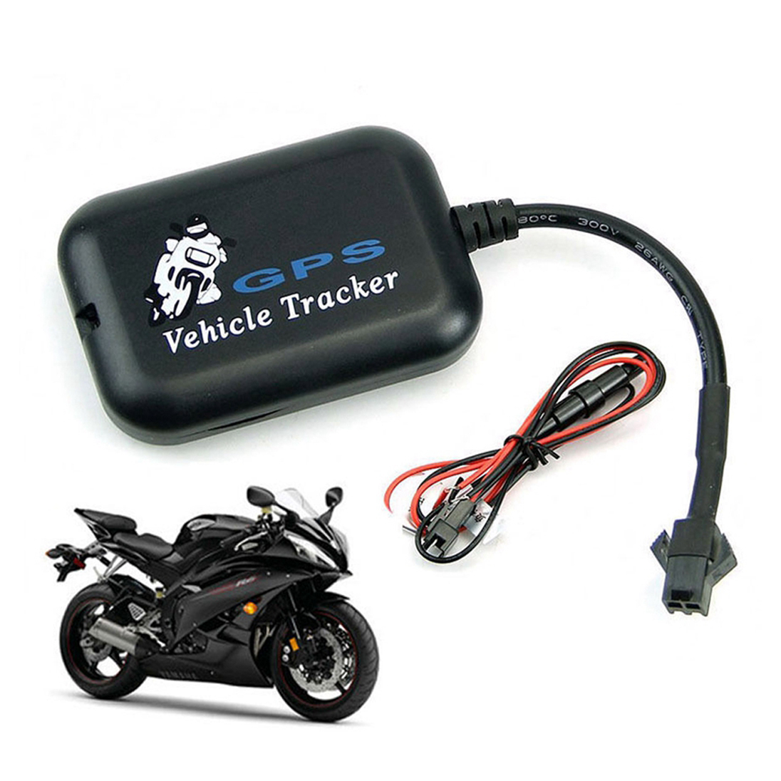 Tracker Bisiklet Motosiklet Gerçek Monitör GPS/GSM/GPRS Mini Araç Zaman İzleme