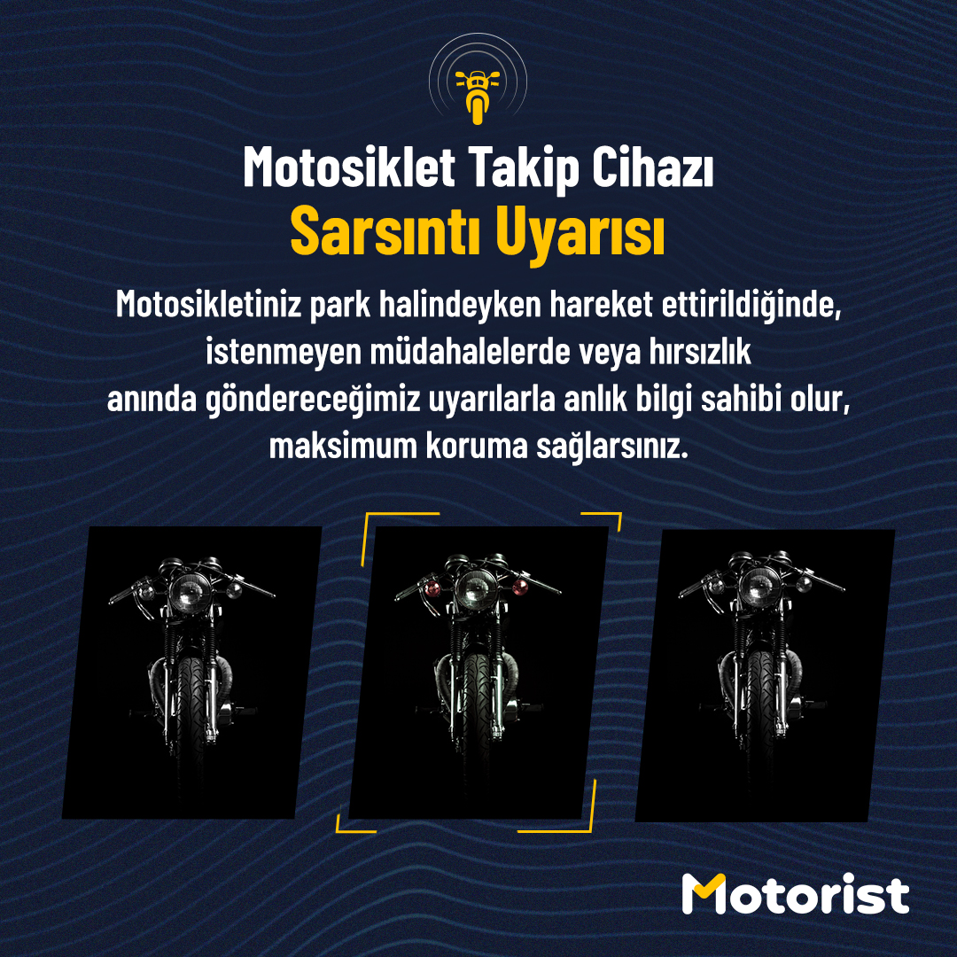 Motorist Motosiklet Takip Sistemi 24 Aylık