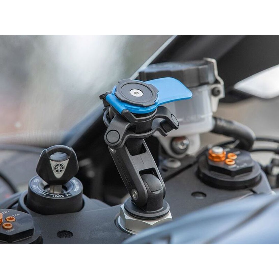 Knmaster Qlock Titreşim Önleyici Quad Lock Uyumlu Telefon Tutucu Aparatı