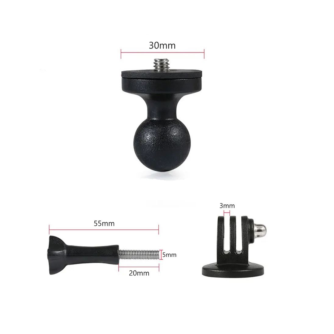 Knmaster MC20 – Gidona Monte 360° Ayarlanabilir Kamera Tutucu Aparat