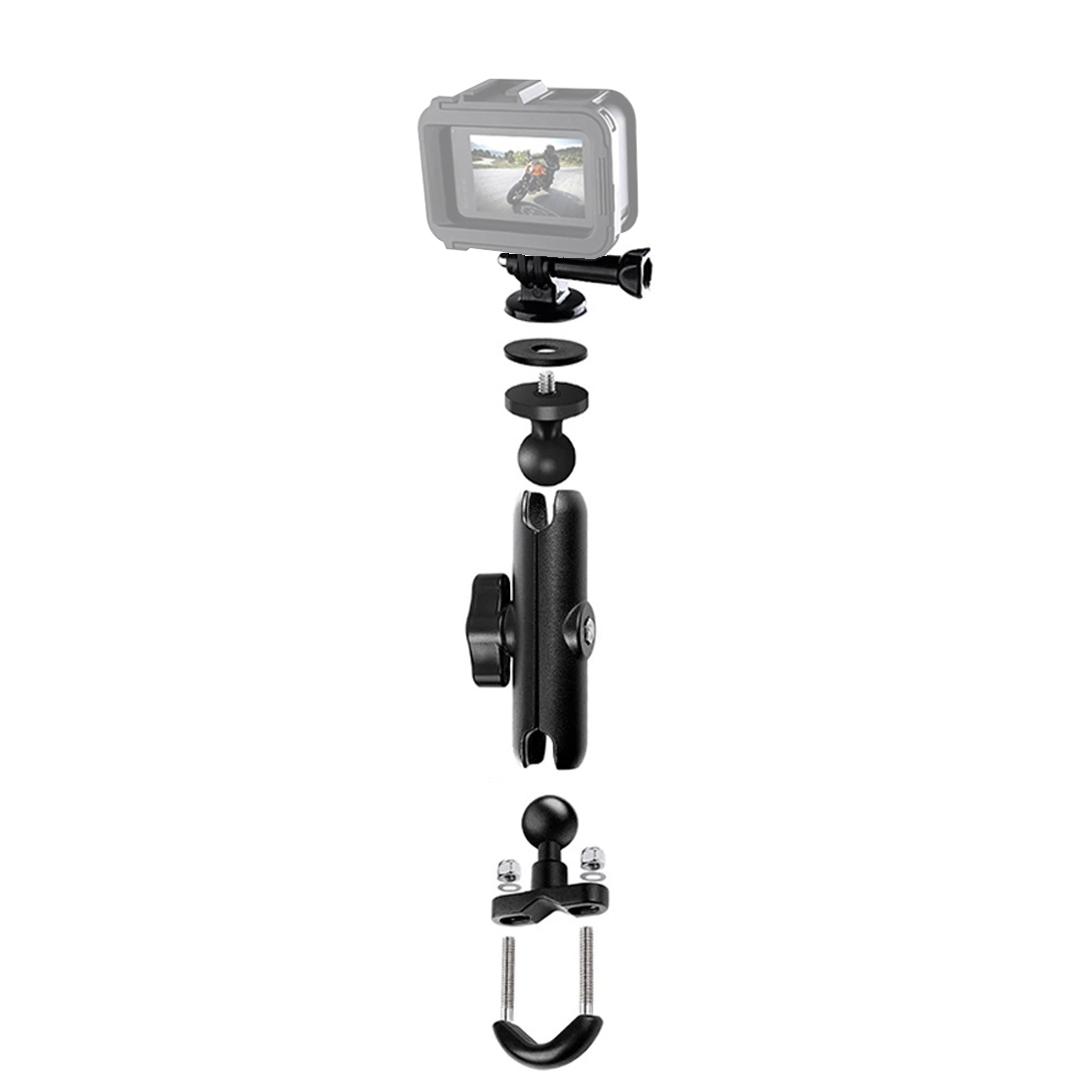 Knmaster MC20 – Gidona Monte 360° Ayarlanabilir Kamera Tutucu Aparat