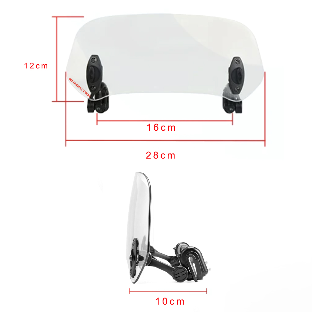 Knmaster RS-200A Rüzgar Saptırıcı Şeffaf Ön Cam Uzatma / Deflektör  