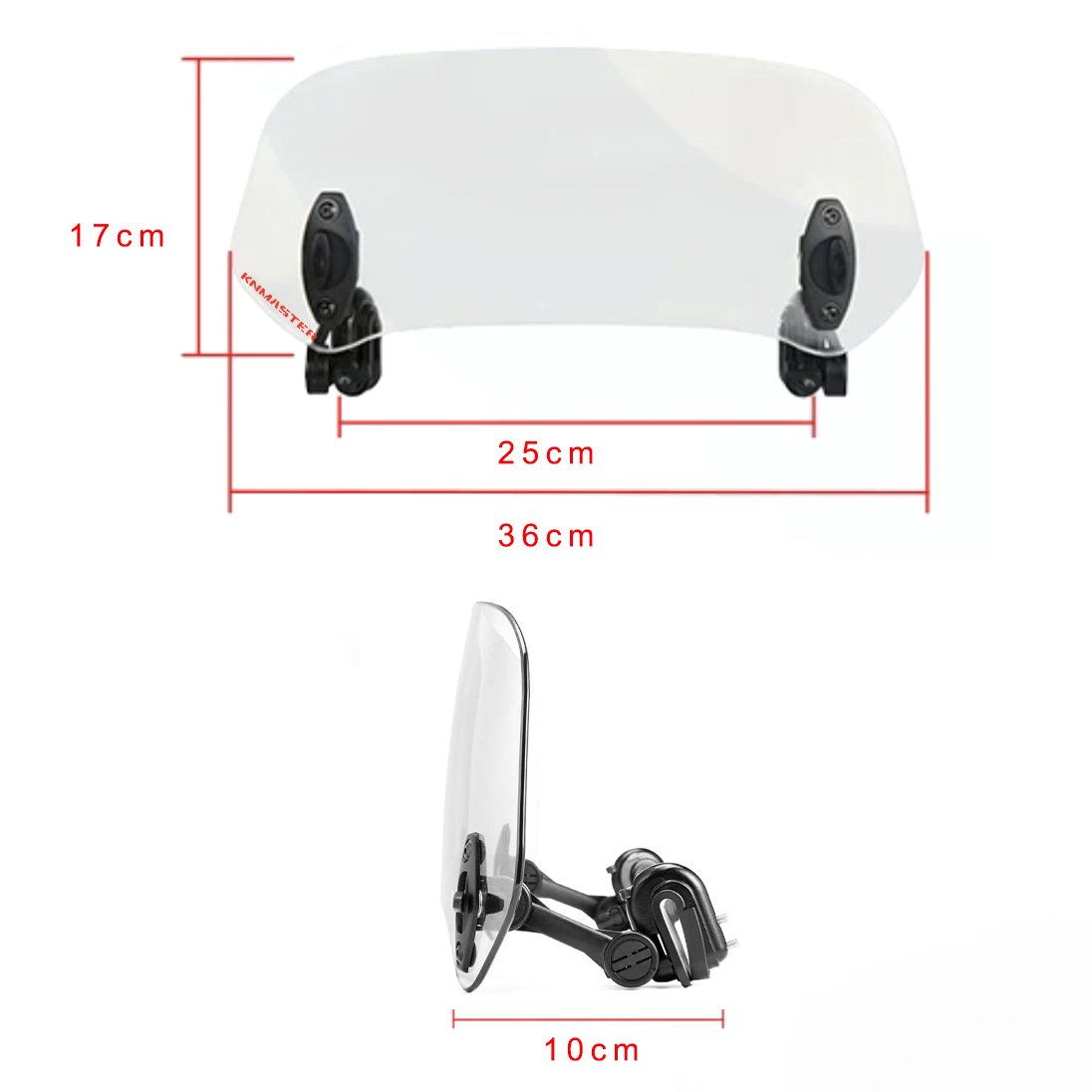 Knmaster RS-300A Rüzgar Saptırıcı Şeffaf Ön Cam Uzatma / Deflektör