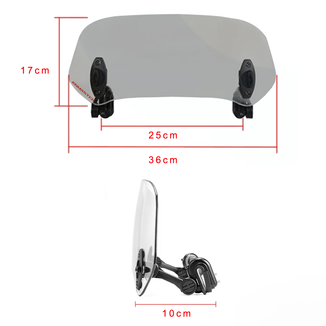 Knmaster RS-300K Rüzgar Saptırıcı Füme Ön Cam Uzatma / Deflektör