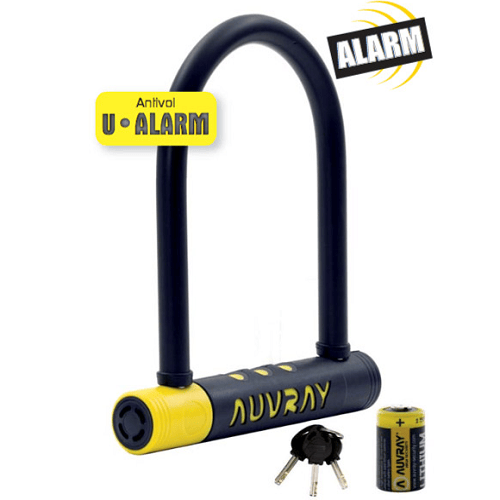Auvray Alarmlı U Kilit 128X245 D.14