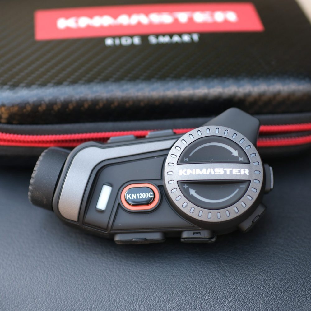 KNMASTER KN1200C PRO Kameralı Motosiklet Kask Bluetooth Intercom Kulaklık Seti