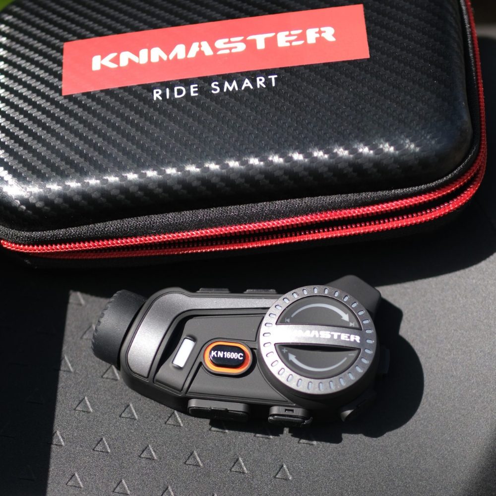 KNMASTER KN1600C PRO Kameralı Motosiklet Kask Bluetooth İntercom Kulaklık Seti