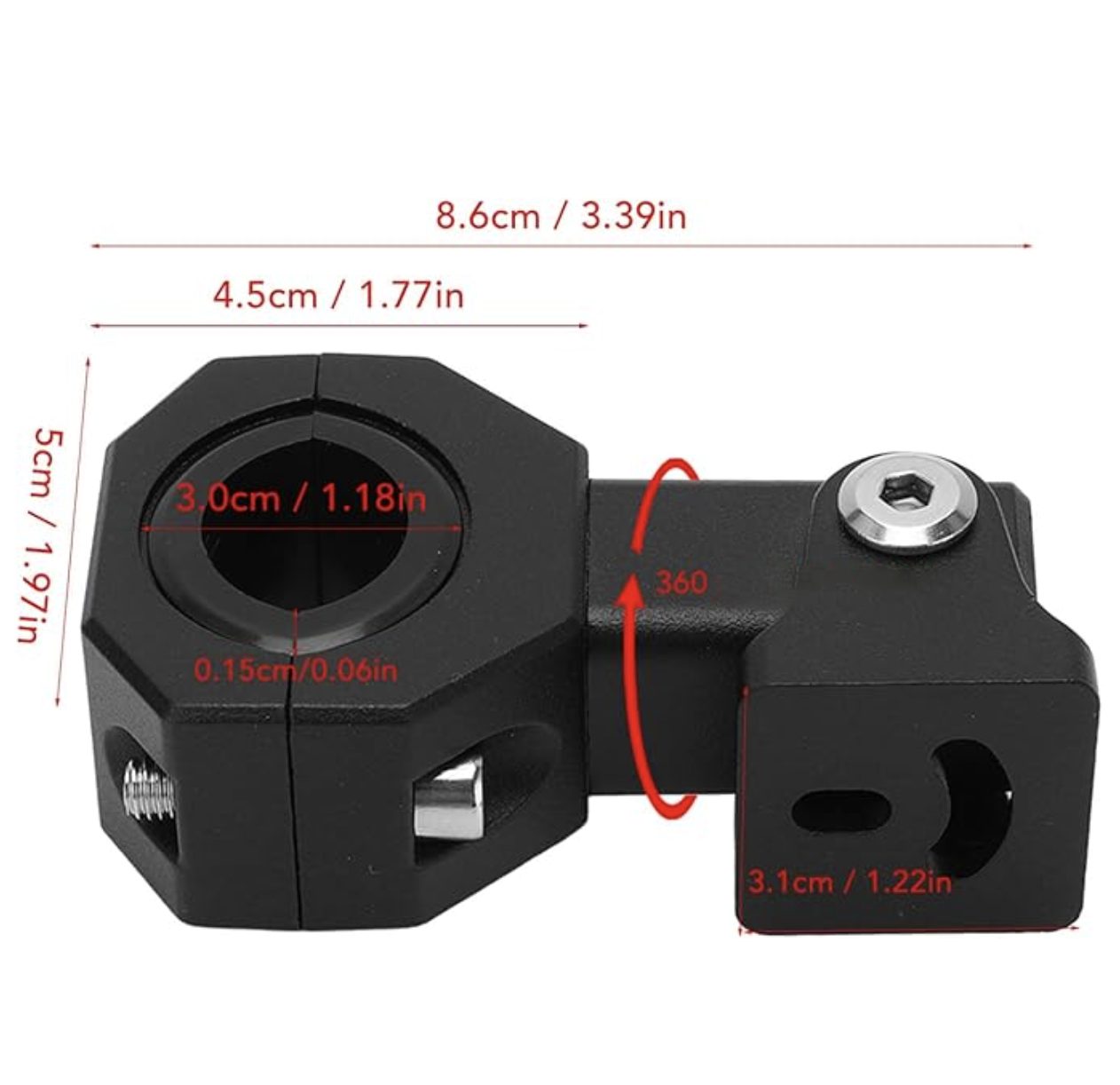 Knmaster MC-50 Sis Farı Bağlantı Ayağı