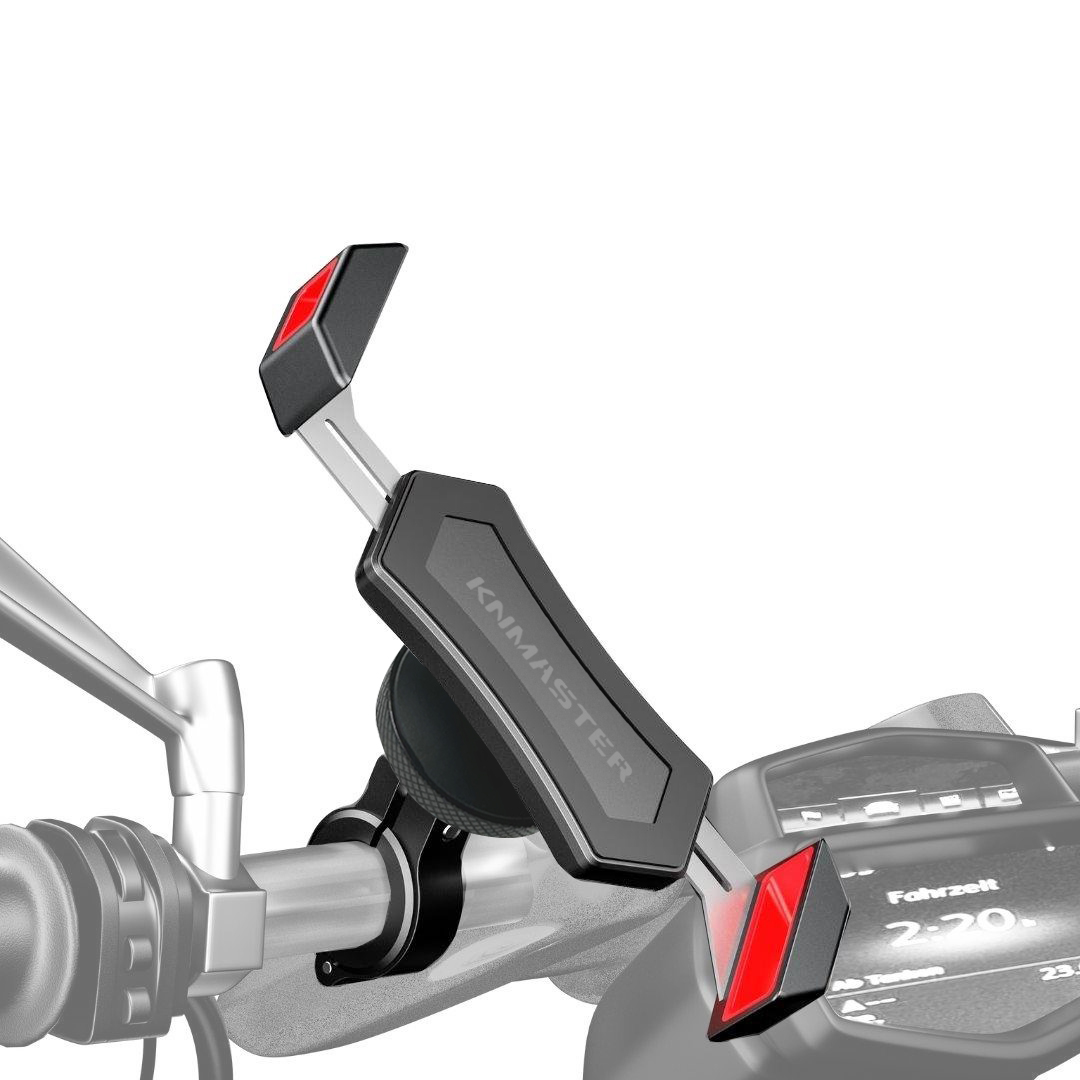 Knmaster TT-200 Plus Titreşim Engelleyici Tüm Motosikletlere Uyumlu Hayalet Telefon Tutucu