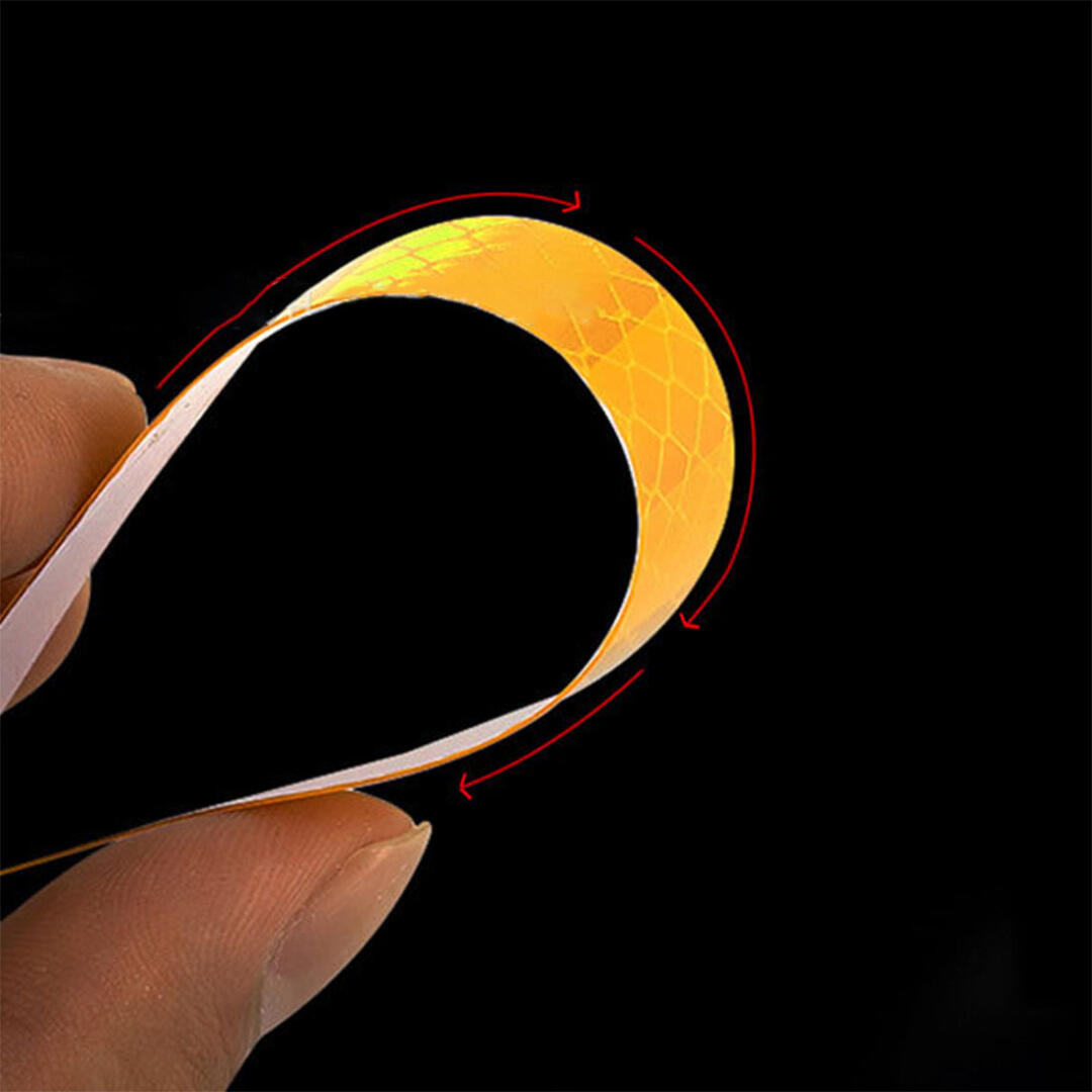 KNMASTER Knmaster Oval Reflektörlü Yansıtıcı Sticker Etiket