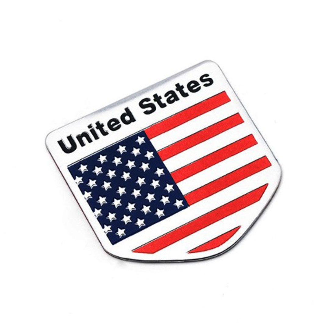 Ülke Bayrakları Alüminyum Arma Sticker