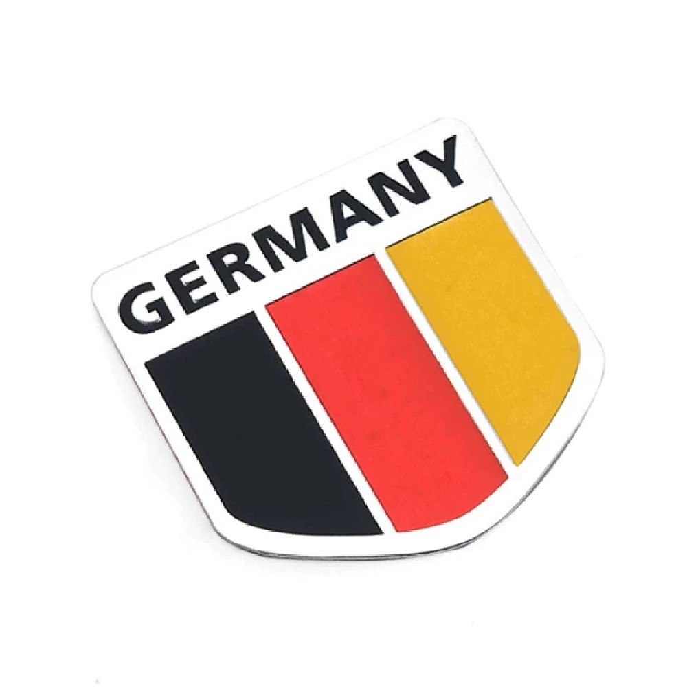 Ülke Bayrakları Alüminyum Arma Sticker