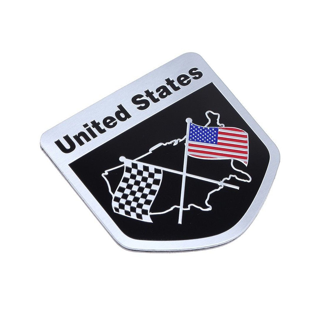 Ülke Bayrakları Alüminyum Arma Sticker