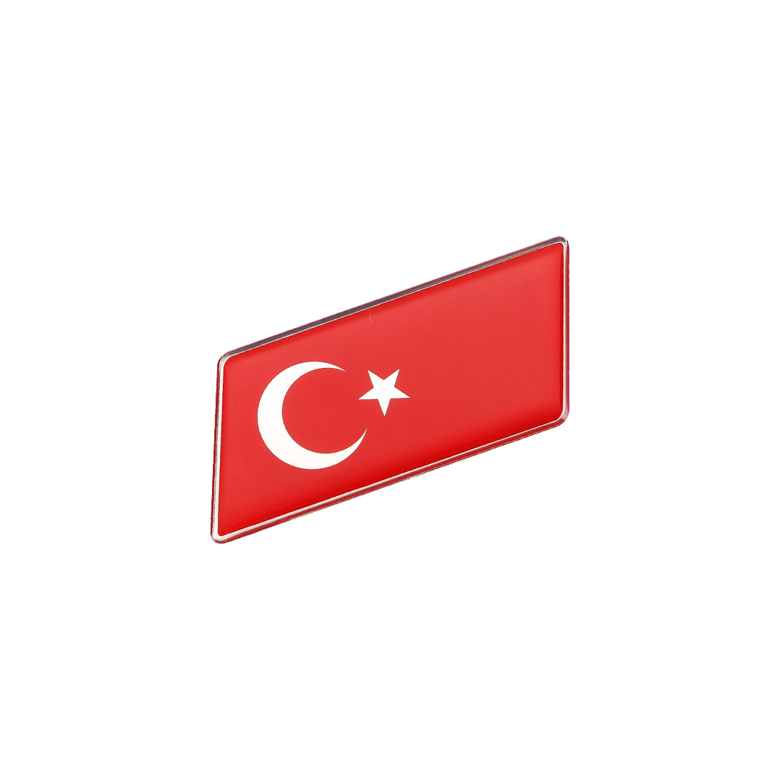 Ülke Bayrakları Damlalı Alüminyum Sticker