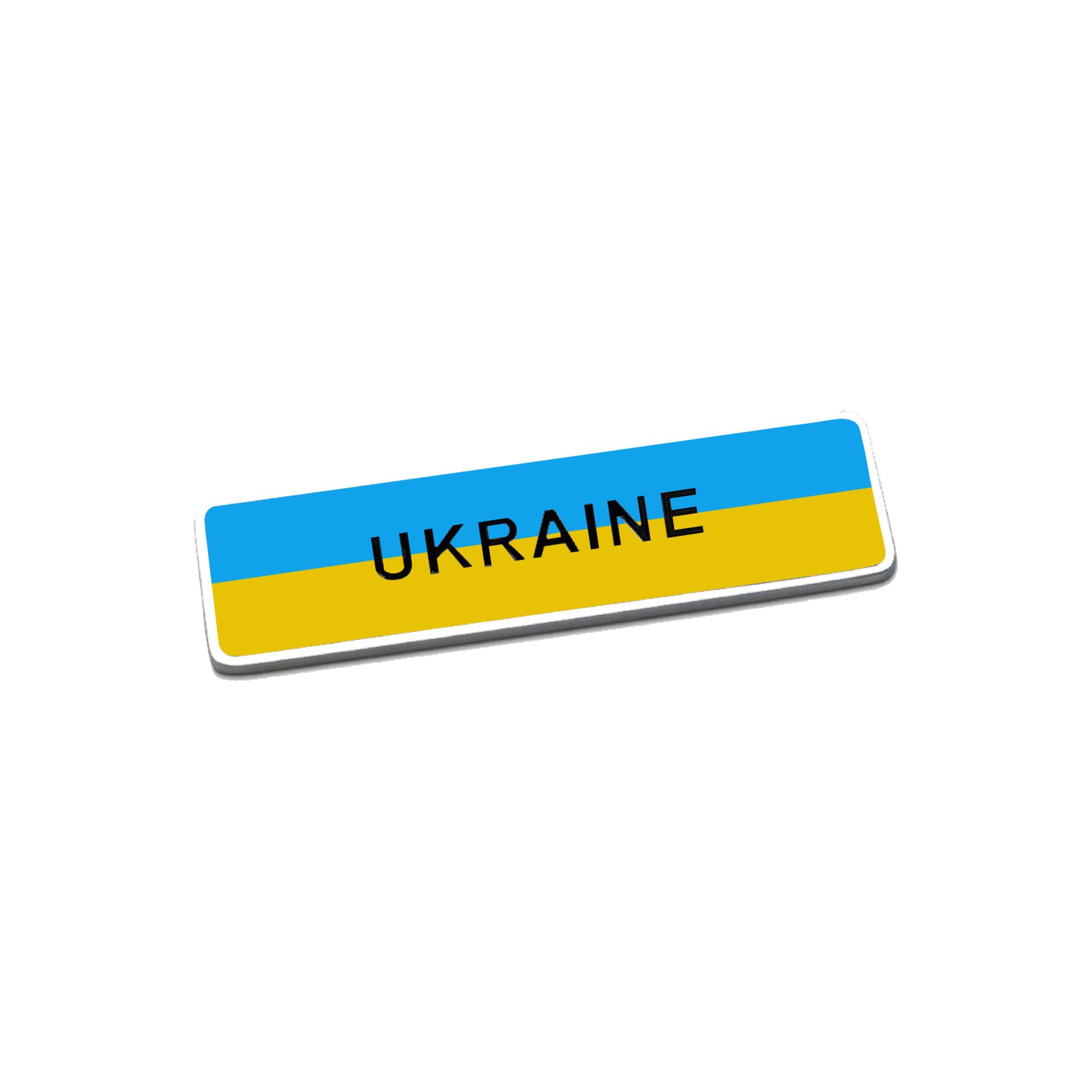 Ülke Bayrakları Alüminyum Sticker Uzun