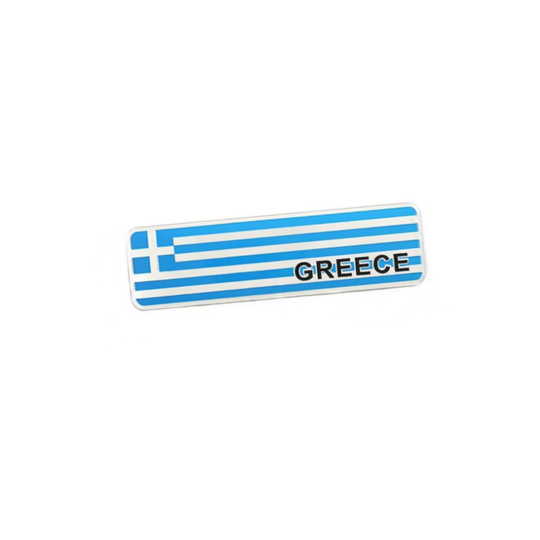 Ülke Bayrakları Alüminyum Sticker Uzun