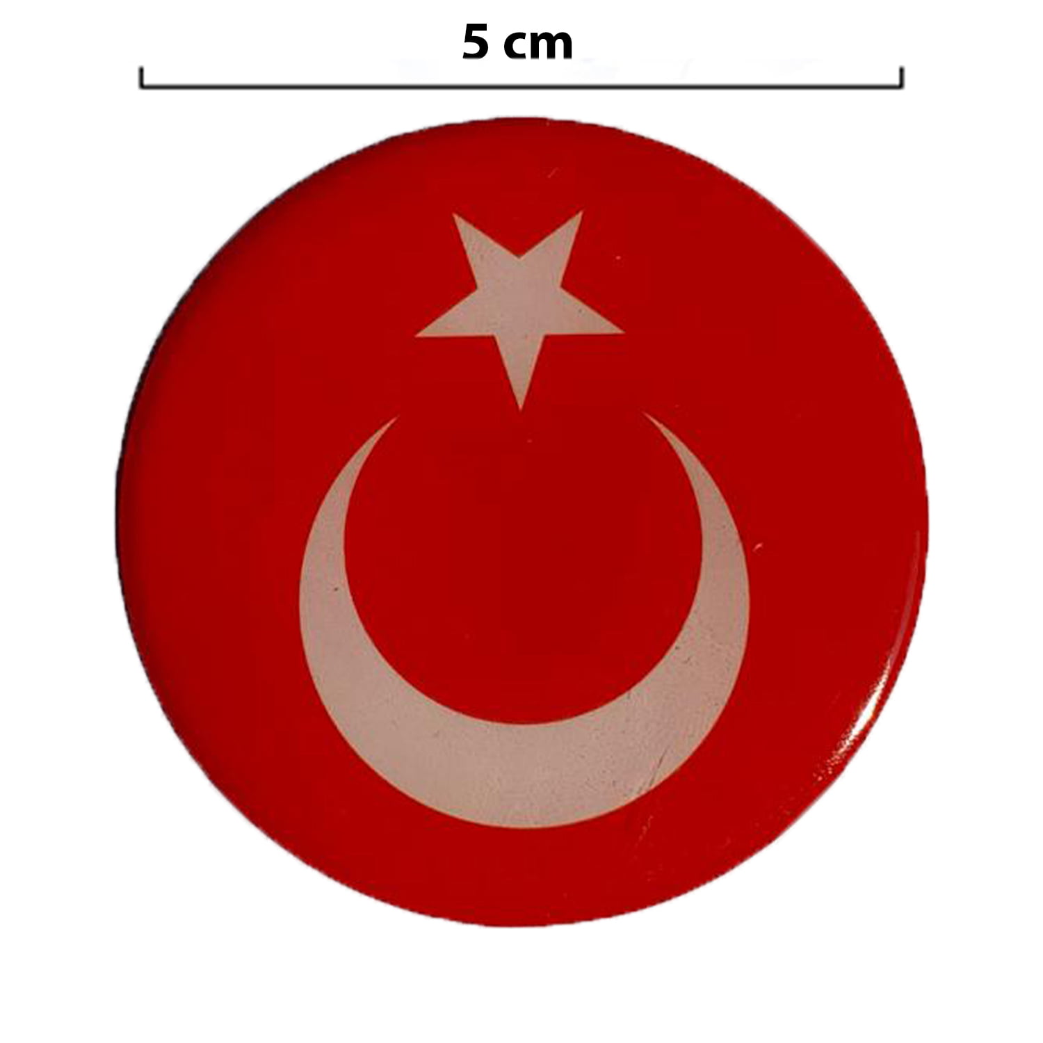 KNMASTER Türk Bayrağı Damla Sticker