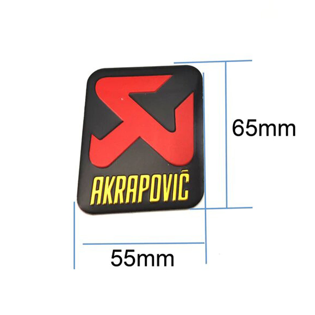 Akrapovic Kare Alüminyum Sticker