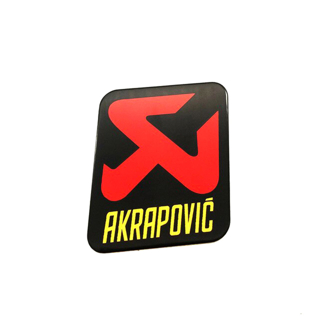 Akrapovic Kare Alüminyum Sticker