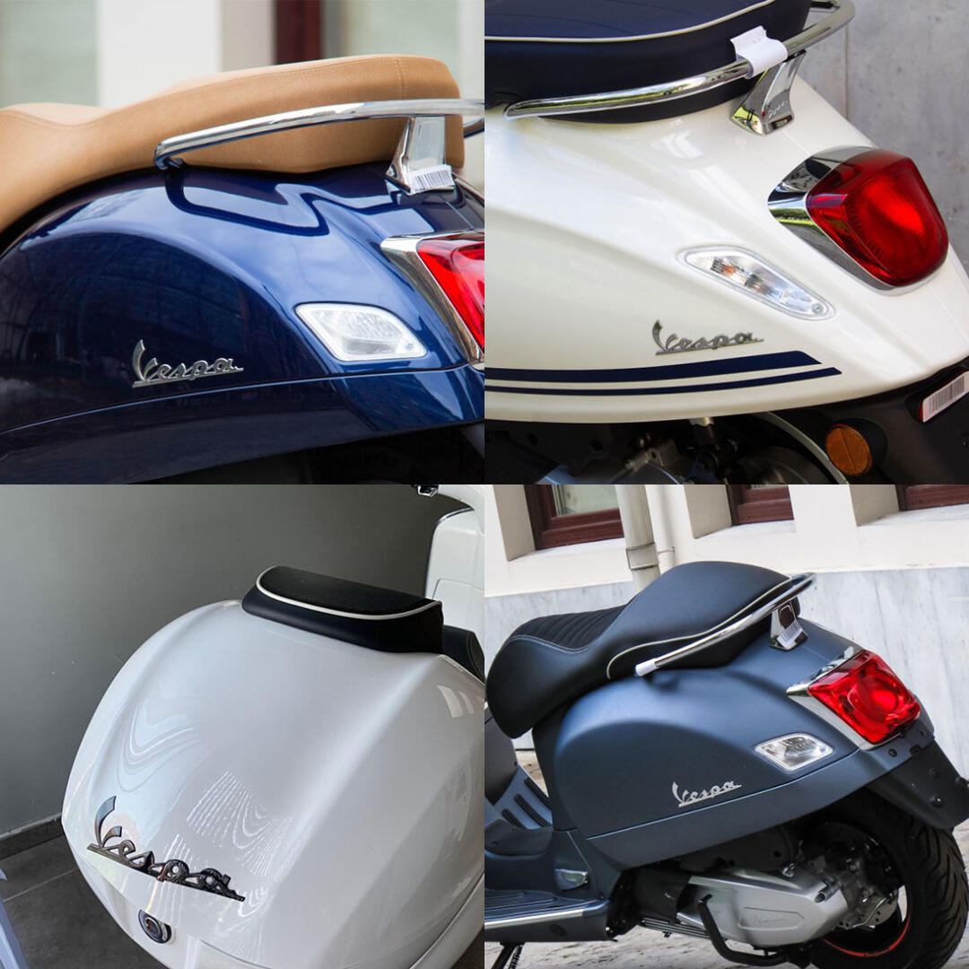 VESPA Vespa Kabartmalı Sticker Solmayan Etiket