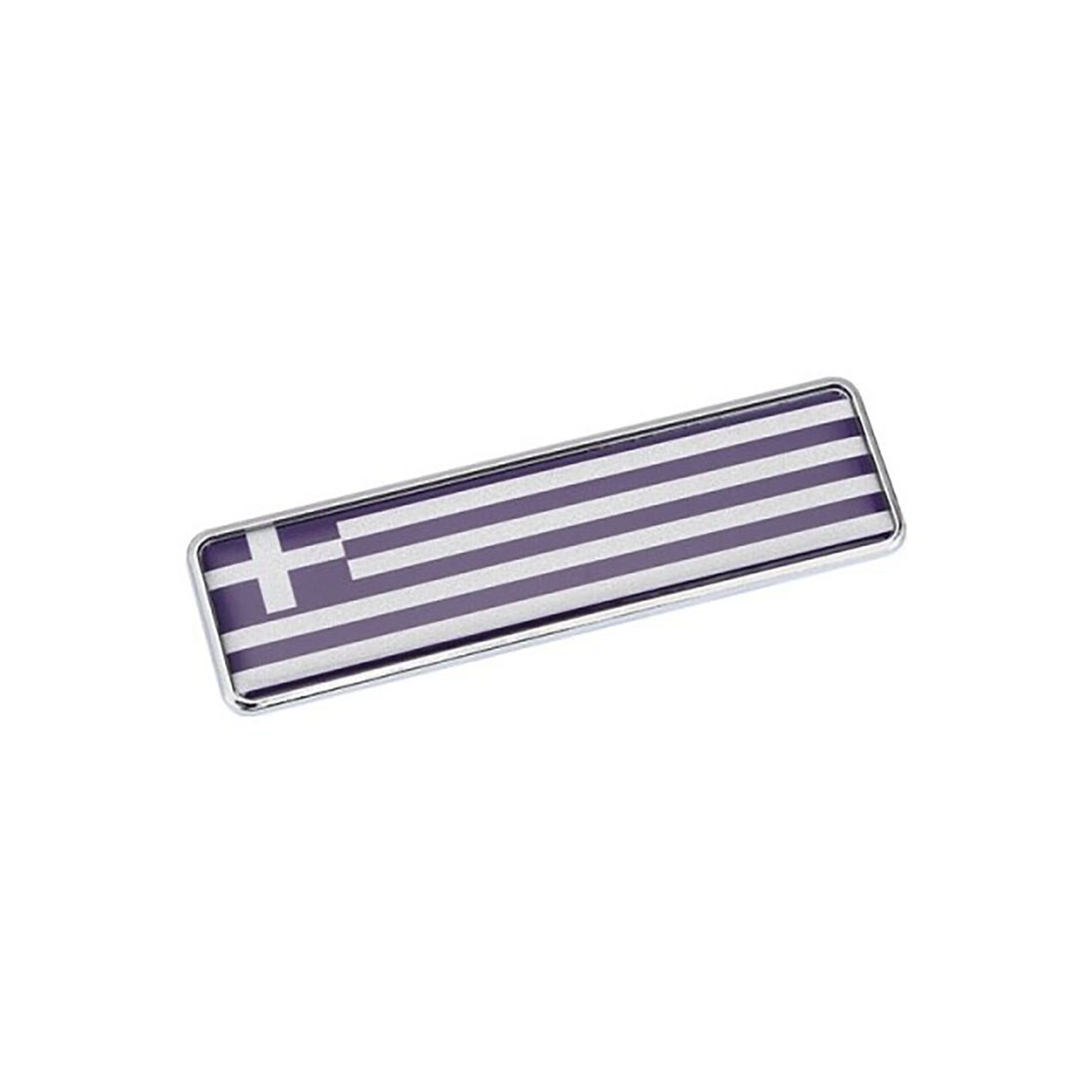 Ülke Bayrakları Damlalı Alüminyum Sticker Uzun