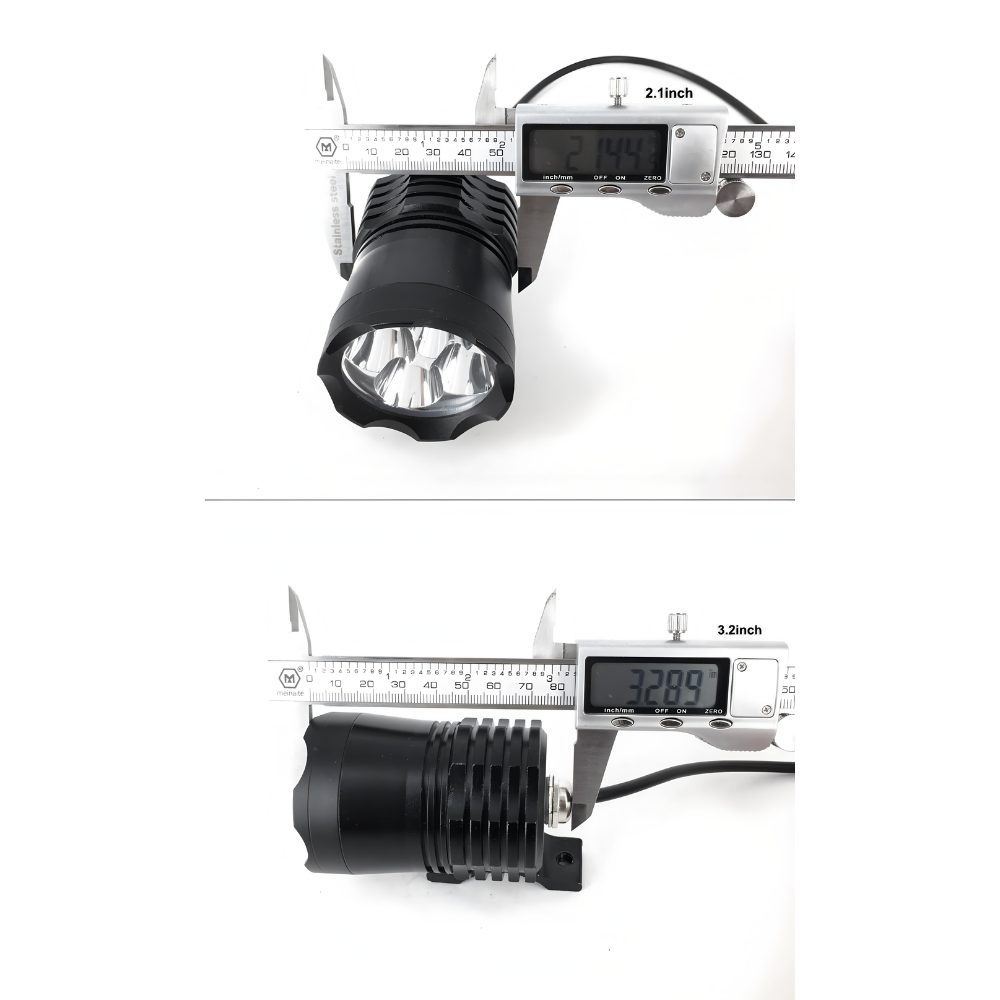 KNMASTER Knmaster Fighter S 20W Çakarlı Motosiklet Led Sis Farı