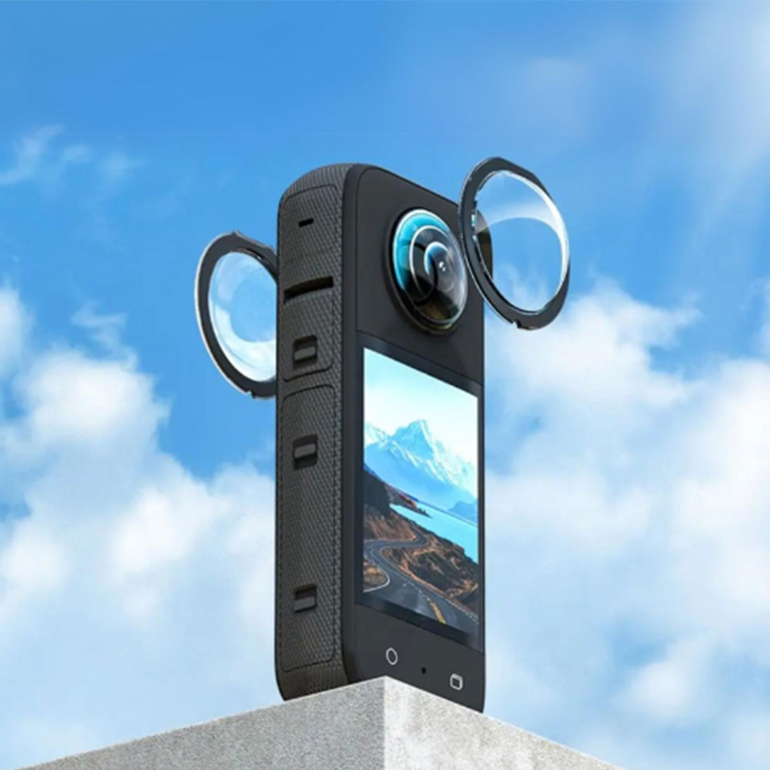 Knmaster – Insta360 X3 Kamera için Lens Koruyucu